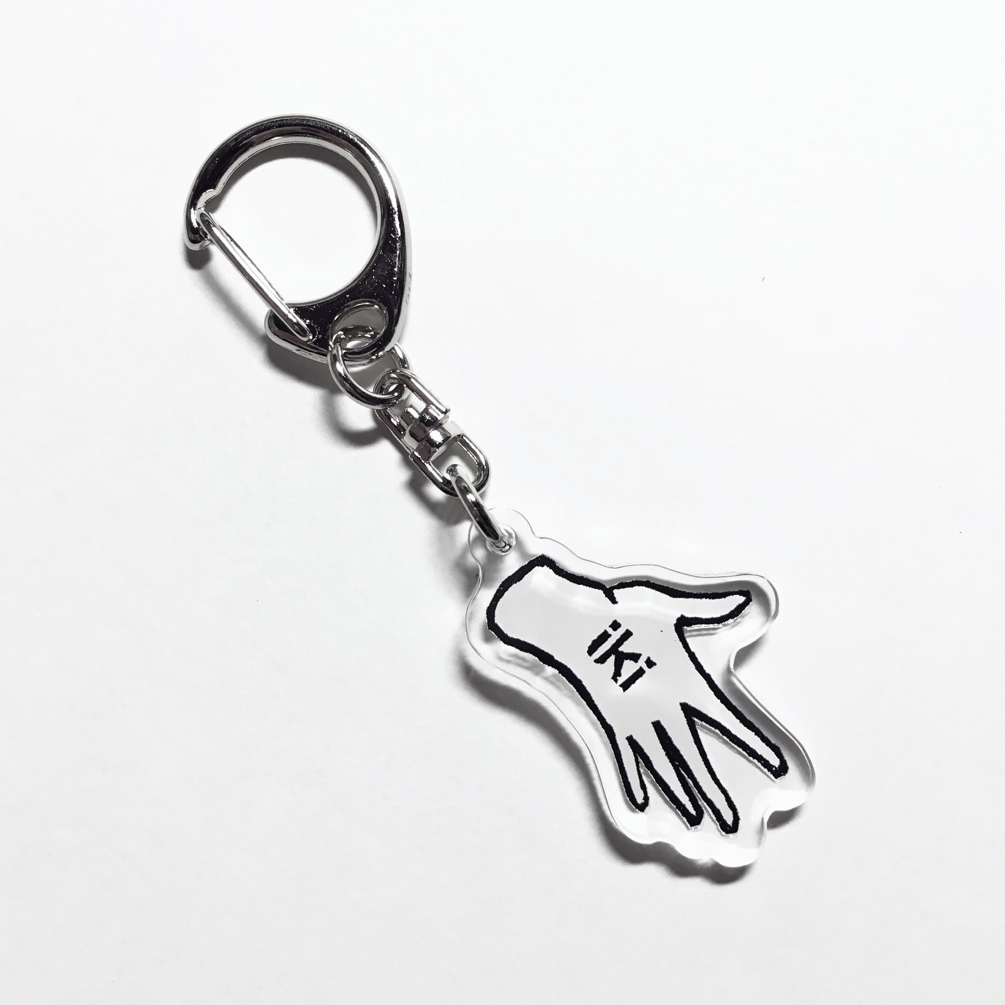 Ikiロゴ アクリルキーホルダー Iki