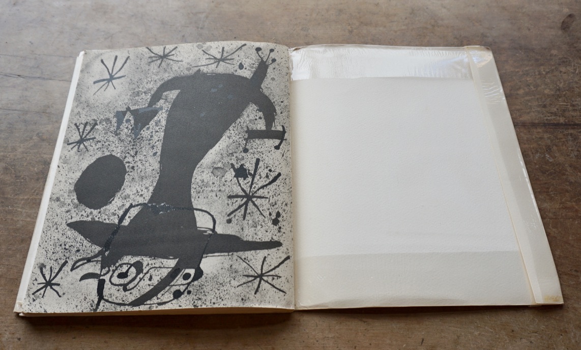 絶版洋古書 ジョアン ミロ Miro Oiseau Solaire Oiseau Lunaire Eticelles November 1967 Telescopeart Art美術古書店