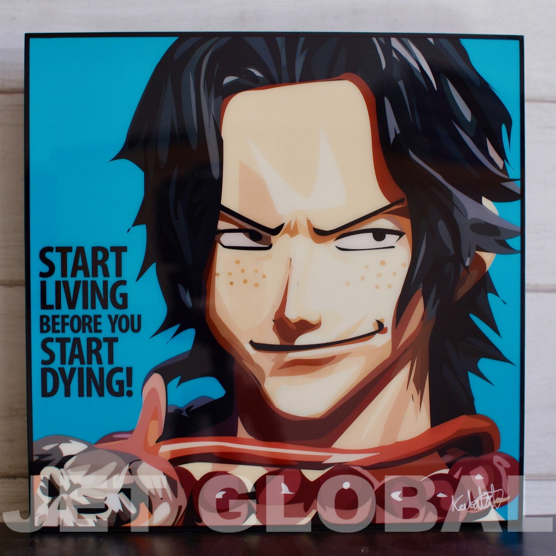 ワンピース エース One Piece Ace サイズ 26cm Papa Op0009 ポップアートパネル フレーム公式通販サイト 商品数1000点超え