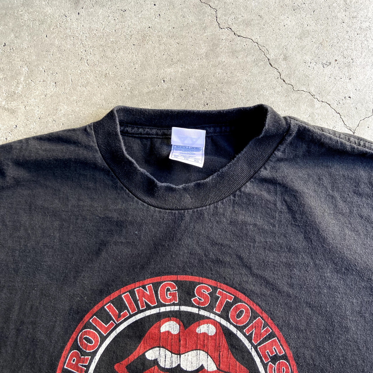 贈る結婚祝い 入手困難 ザローリングストーンズ 刺繍ロゴ ビッグロゴ バンドパーカー 定番l パーカー