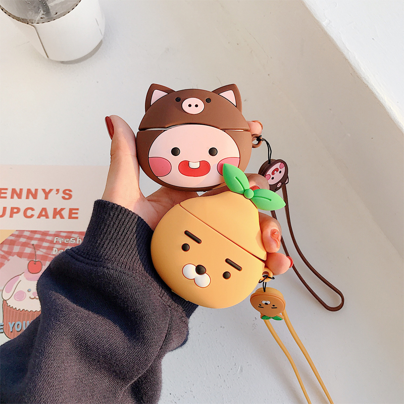 124 Airpods 1 2 Pro イヤホンケース キャラクター エアポッド ケース 0006 Lachouette