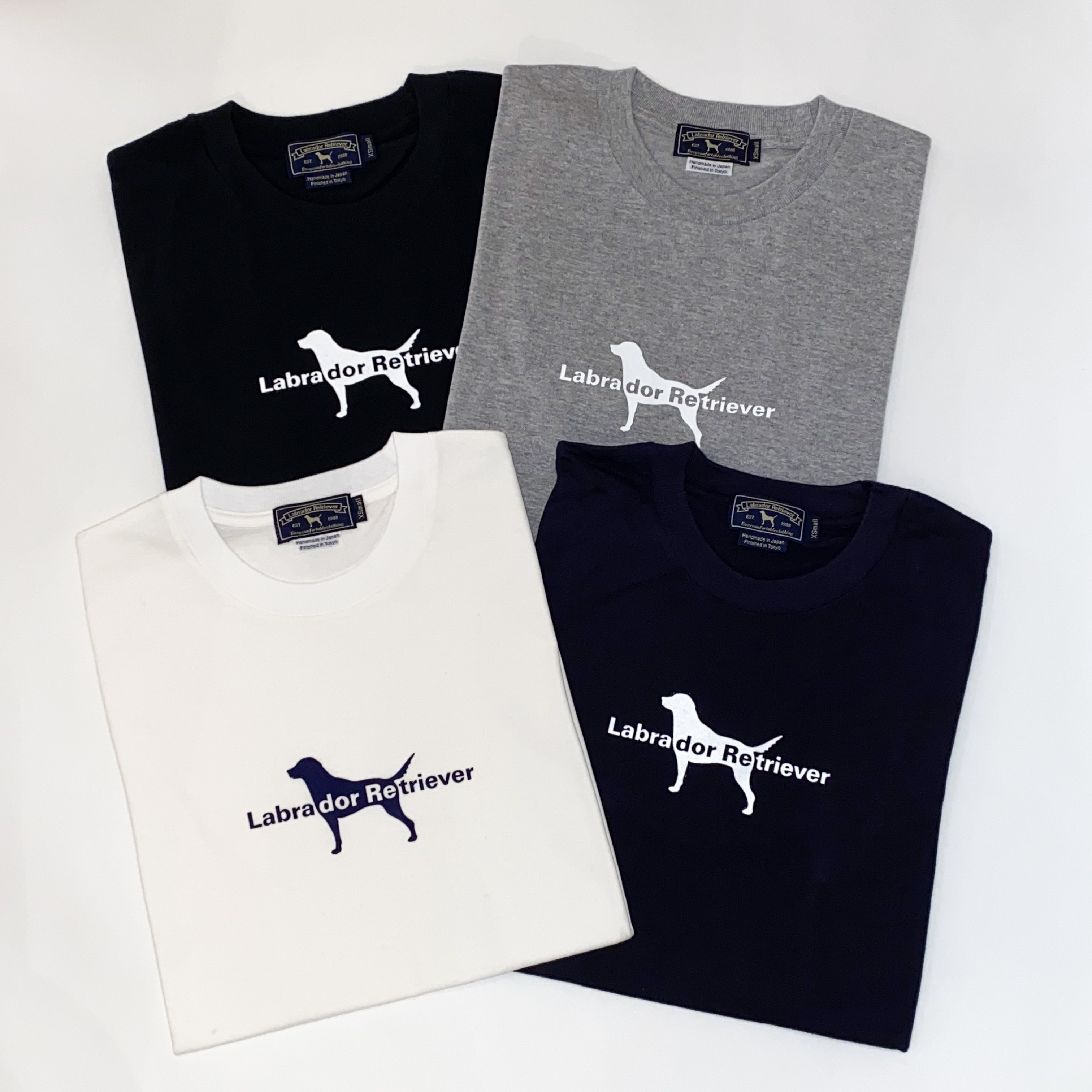 犬ロゴtシャツ Labrador Retriever