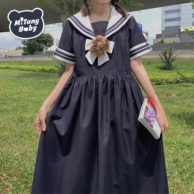 422 レディース 可愛い ロリータ Jk制服 セーラー服 コスプレ 女子高生 ワンピース K5a0s4 Lachouette