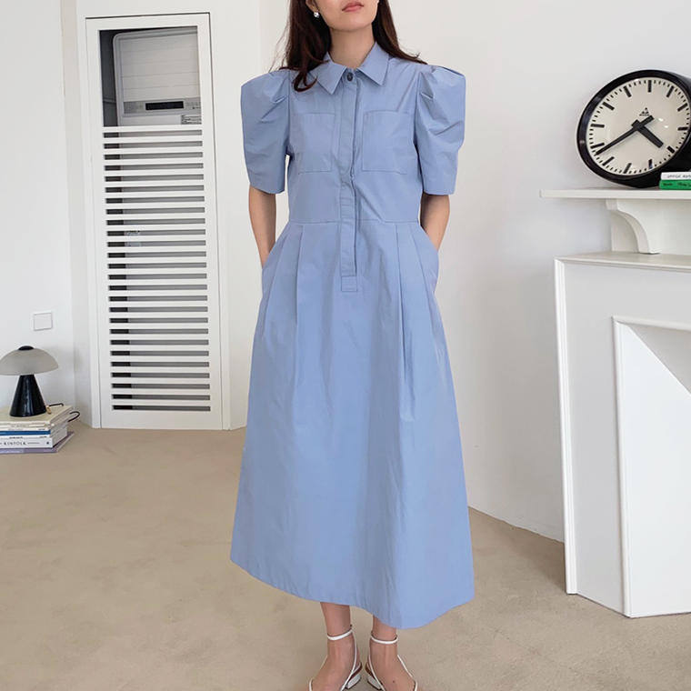 シャツデザインワンピース 729 Mesty