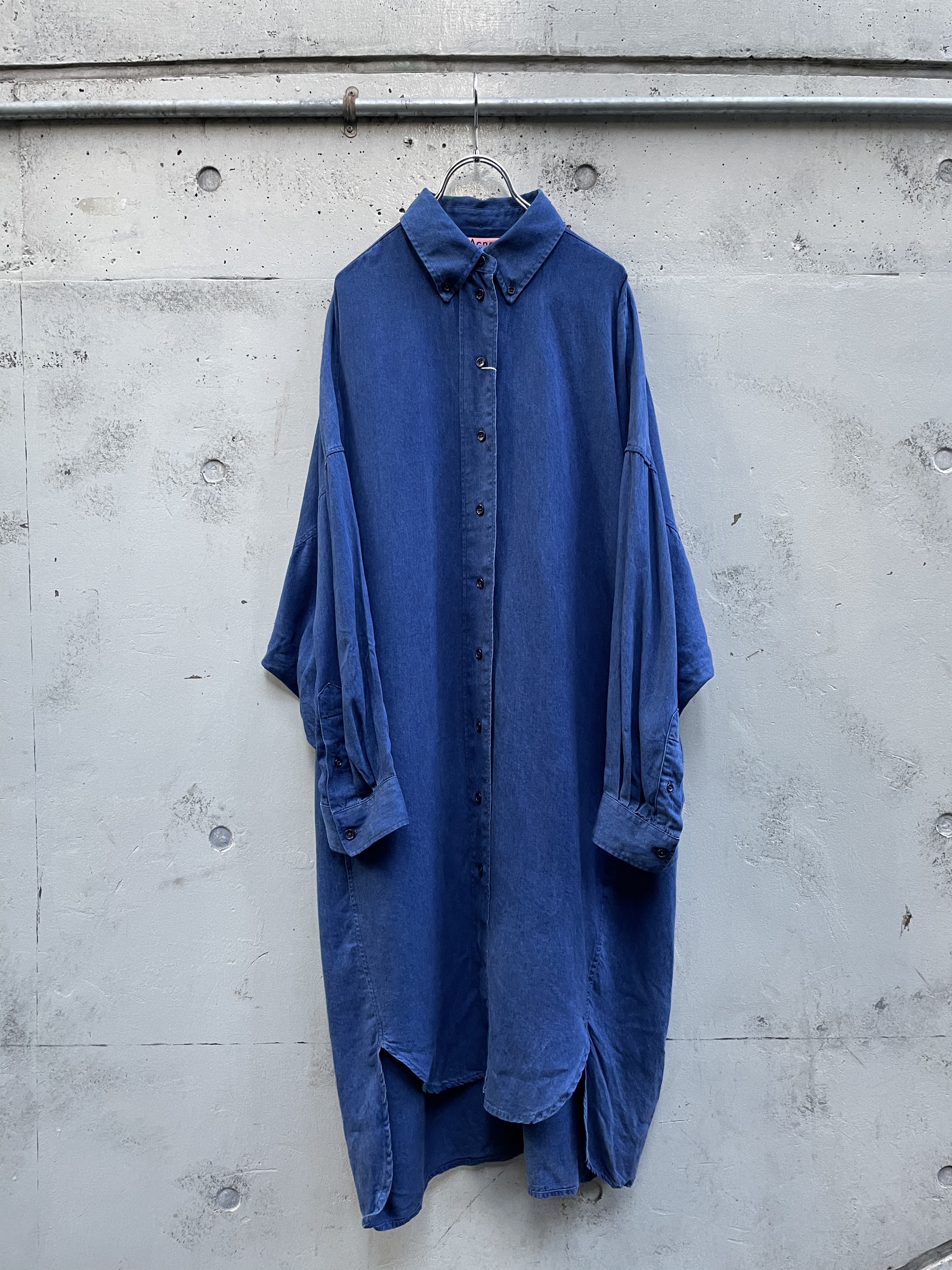 Used Acne Studios Bla Konst デニムワンピースシャツ Sukikirai