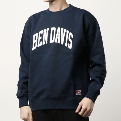 Ben Davis ベンデイビス カレッジロゴスウェット バックプリント ユニセックス Colors Official Base