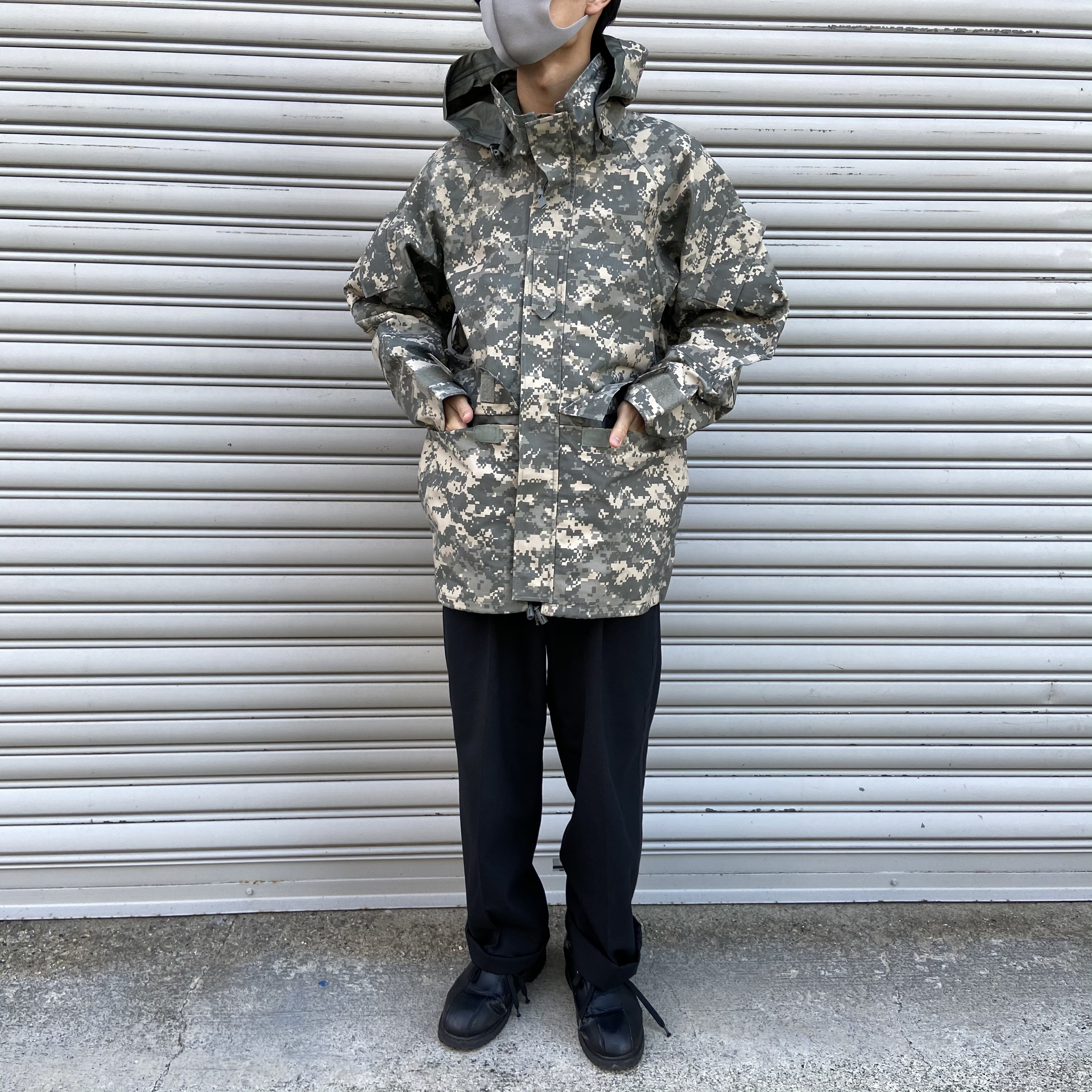 本物保証! デットストック ECWCS デジタルカモ GORETEX - ミリタリー