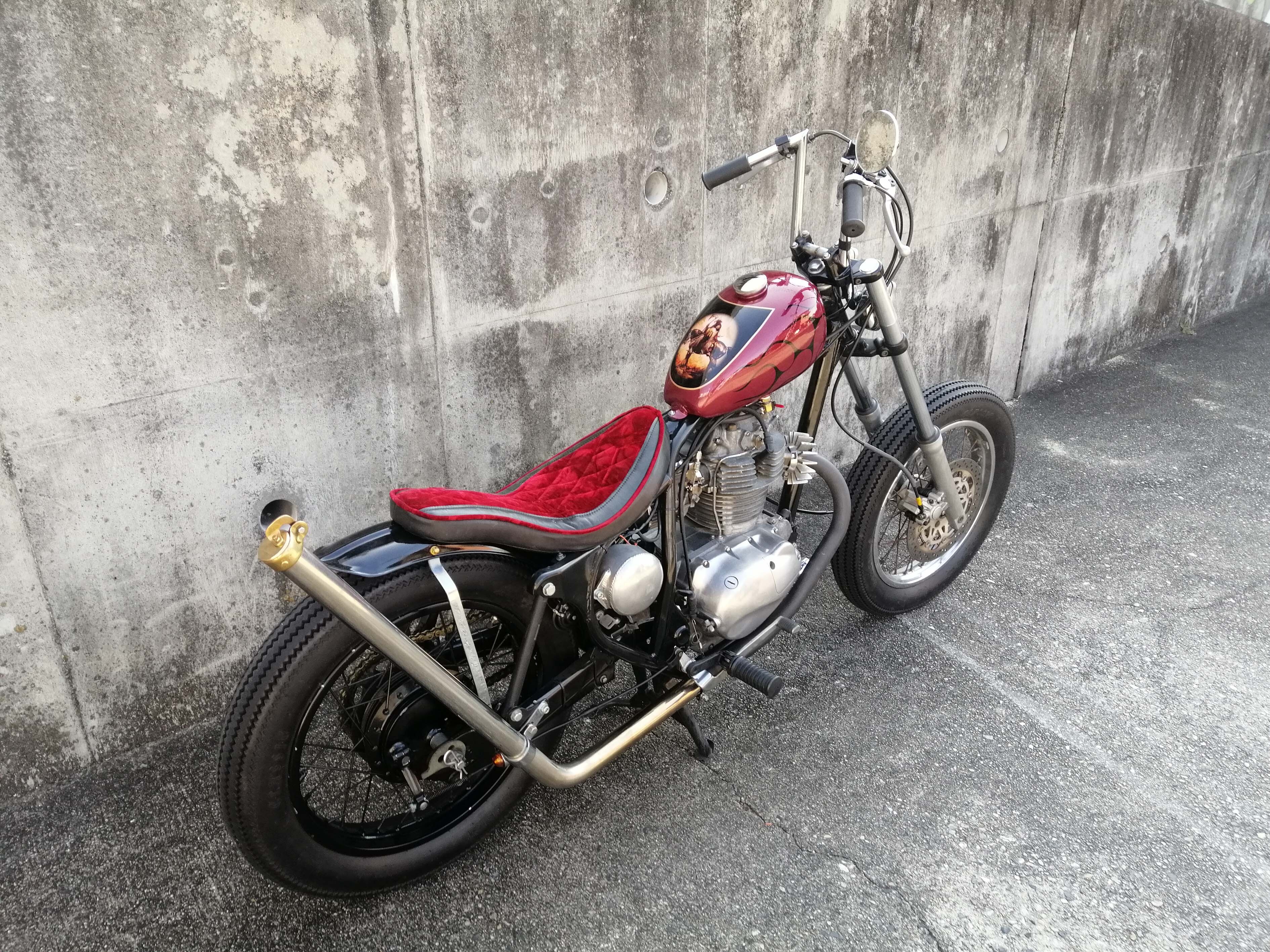 カワサキ エストレア250 チョッパー リジッド Motorcycle Cross Factory