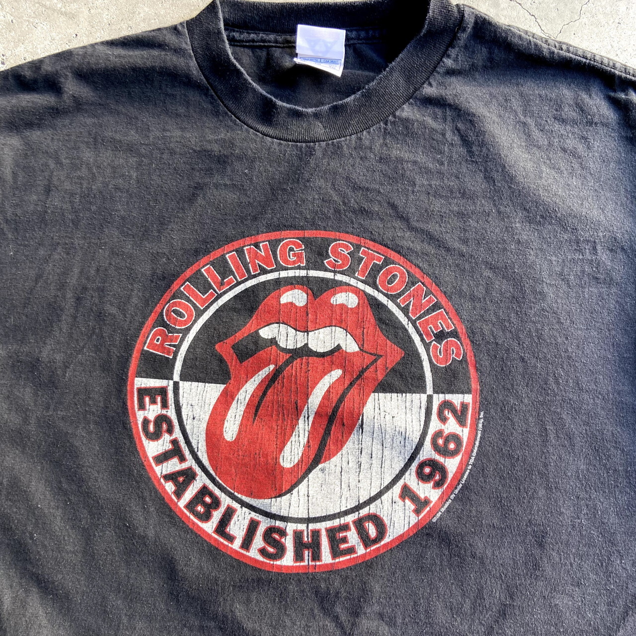 The Rolling Stones ローリングストーンズ ロゴプリント ロゴtシャツ バンドtシャツ メンズxl 古着 黒 ブラック Tシャツ Cave 古着屋 公式 古着通販サイト