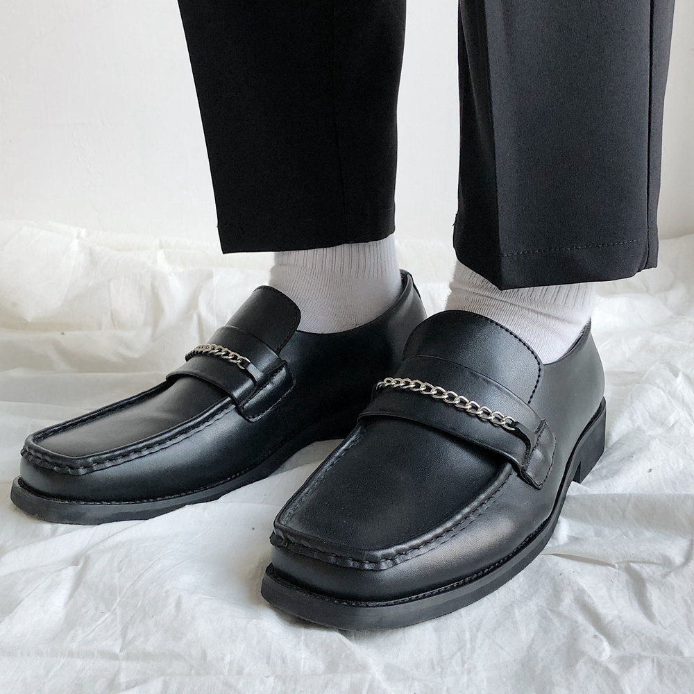 スクエアトゥローファー Mu0299 韓国メンズファッション通販サイト Munano