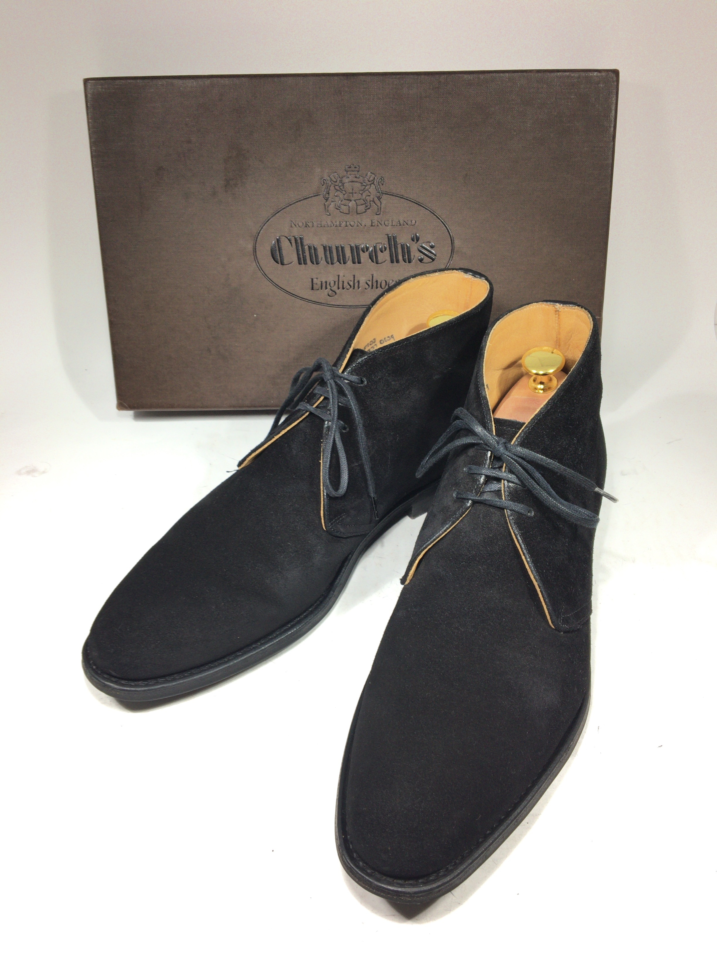 チャーチ Chursh S スエード チャッカブーツ 25cm 靴袋 箱付 中古靴 革靴 ブーツ通販専門店 Dafsmart ダフスマート Online Shop