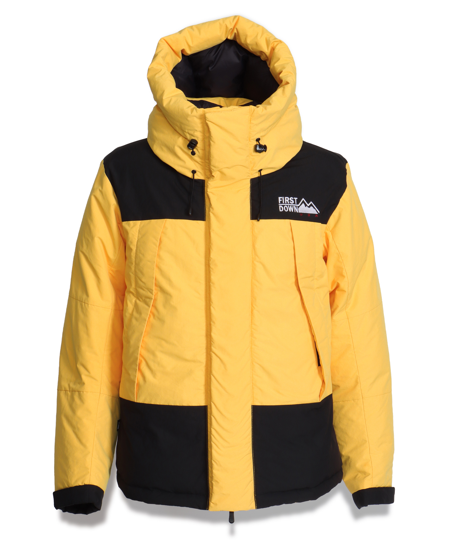 First Down Mountain Down Jacket Fc ファーストダウン レザーダウンジャケット 登山 ストリート メンズ ユニセックス ファッション Colors