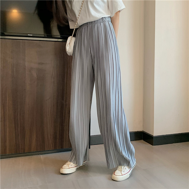 送料無料 春夏コーデに 3color Coolな モノトーン カジュアル プリーツ パンツ Lamitte Deco トレンド 韓国ファッション ショップ
