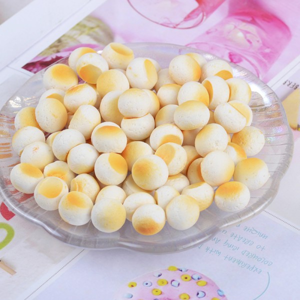 100個11 14mm卵ボーロ たまごボーロ お菓子 スイーツデコ 食玩 ミニチュアフードパーツ Diy材料 本物みたいなパーツ パーツブランチショップ