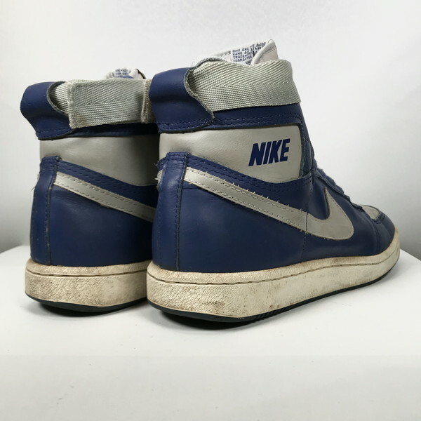 80 S Nike ナイキ Dynasty ダイナスティー 85年 オリジナル ブルー グレー 青灰 バスケットシューズ ノンエア レアモデル Us9 5 Korea製 希少 ヴィンテージ Agito Vintage