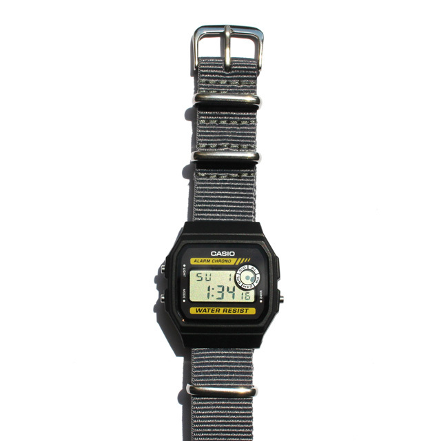 casio databank nato strap