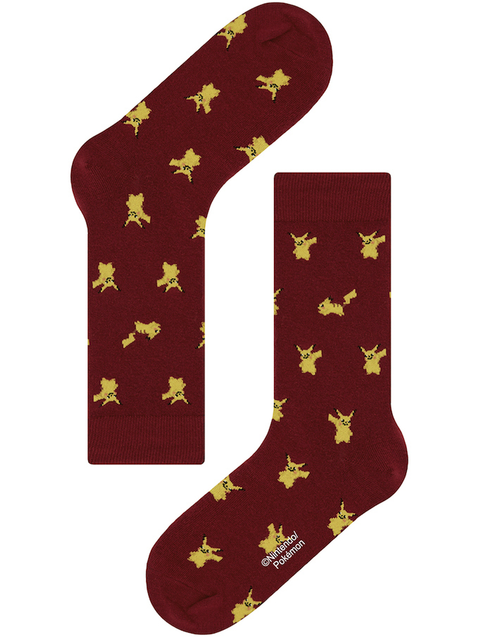 Pocket Monsters Socksappeal Pikachu Red ポケットモンスター ソックスアピール ピカチュウ レッド Socks Appeal Japan