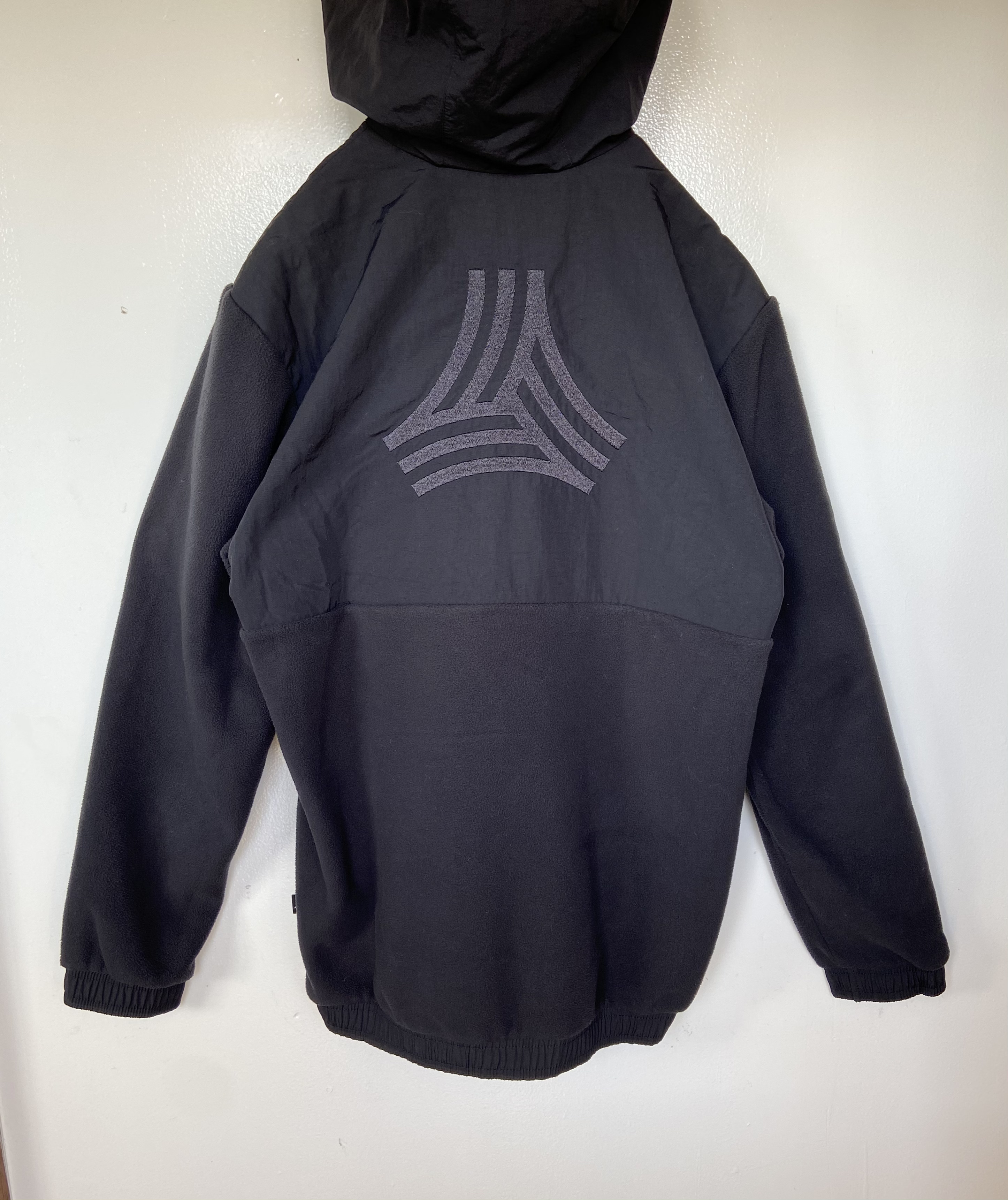 adidas/アディダス フリース アノラックハーフジップパーカー バック ...