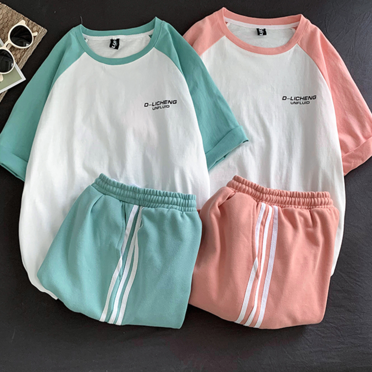 ルーズスリープtシャツスポーツコーデ 韓国レディースファッション通販 Krex ケーレックス