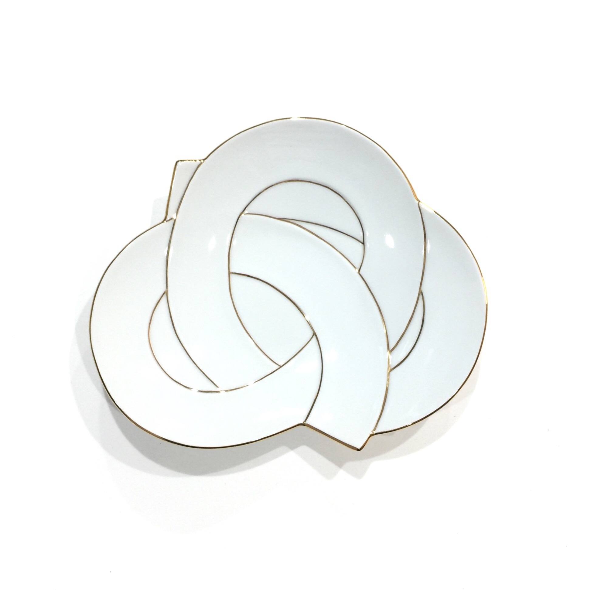 金線 結び 大皿 24to3 西富陶磁器オンラインストア