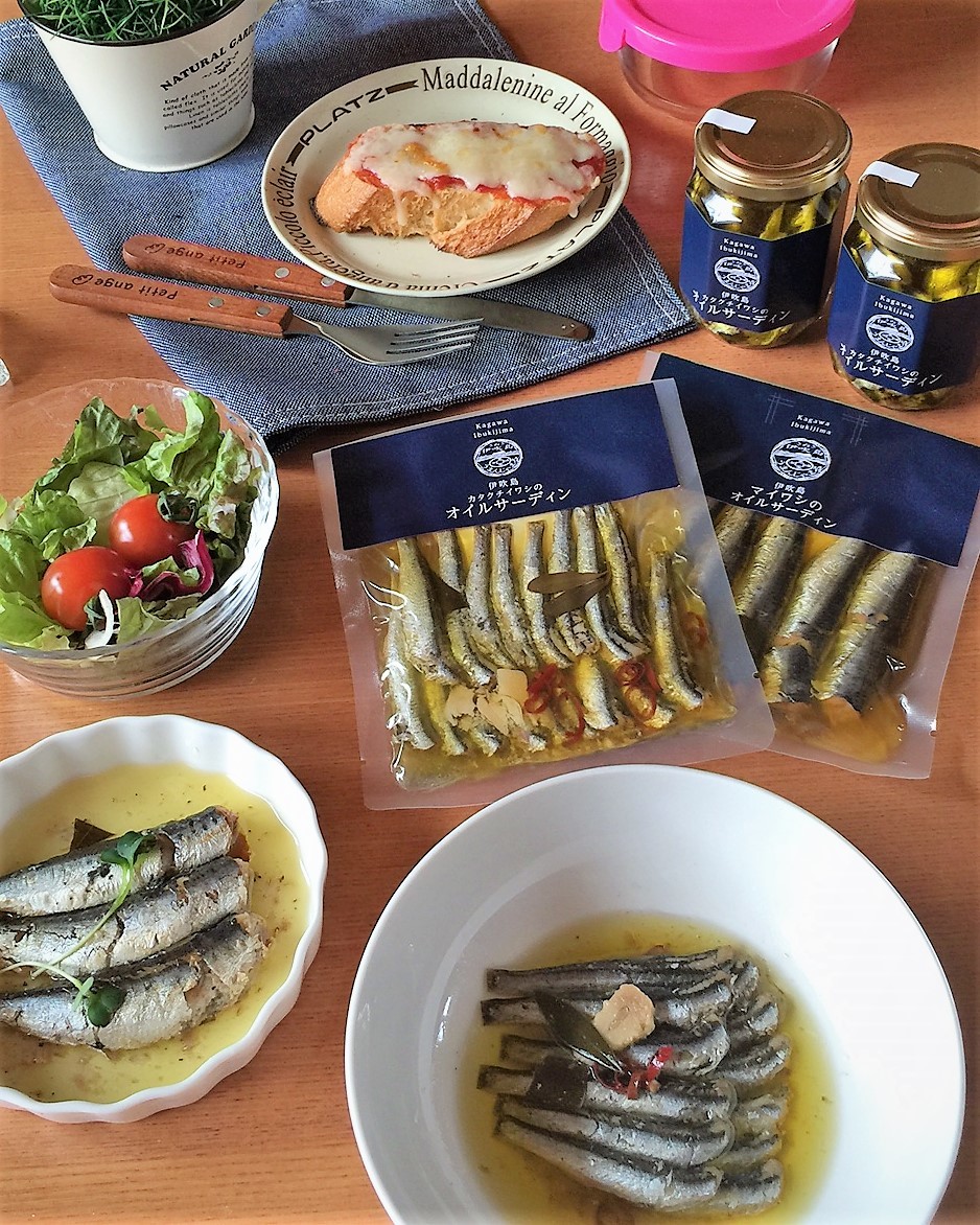 ままかりスパイシーオリーブオイル Ibukiさぬきサーディンshop