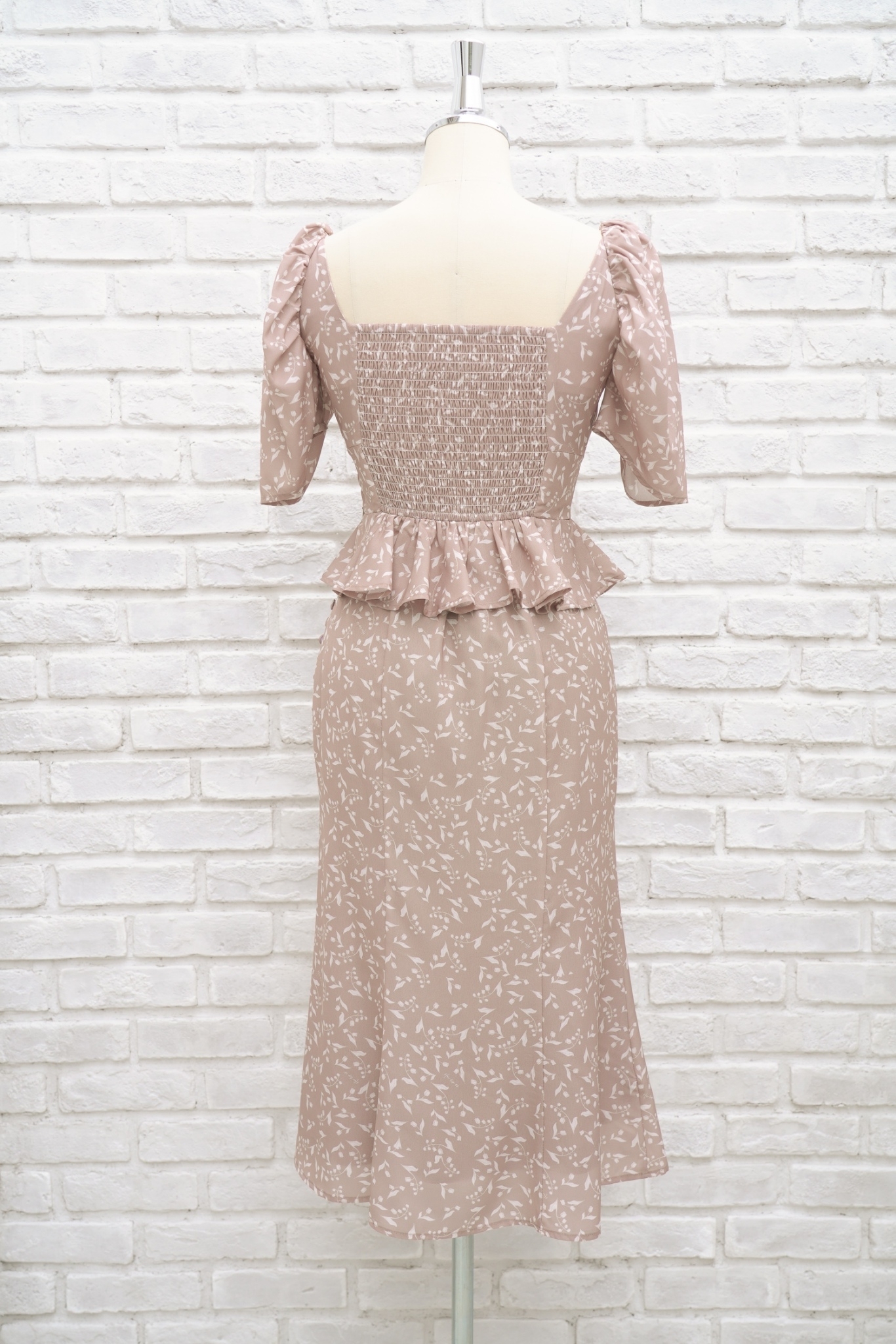 米一筋様専用】Muguet-printed Romantic Dress他の+