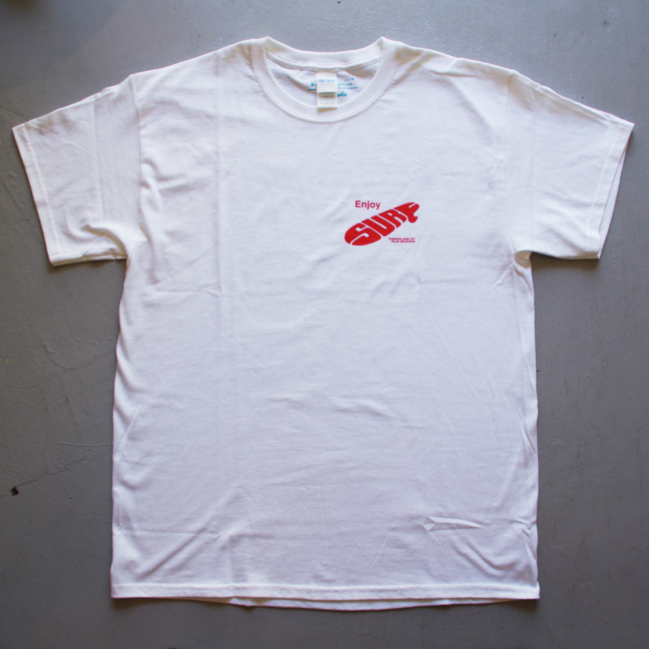 Palm Graphics Enjoy Surf Tシャツ Red Limited Edition Kraft Gallery Kokoro 器と暮らしのギャラリー