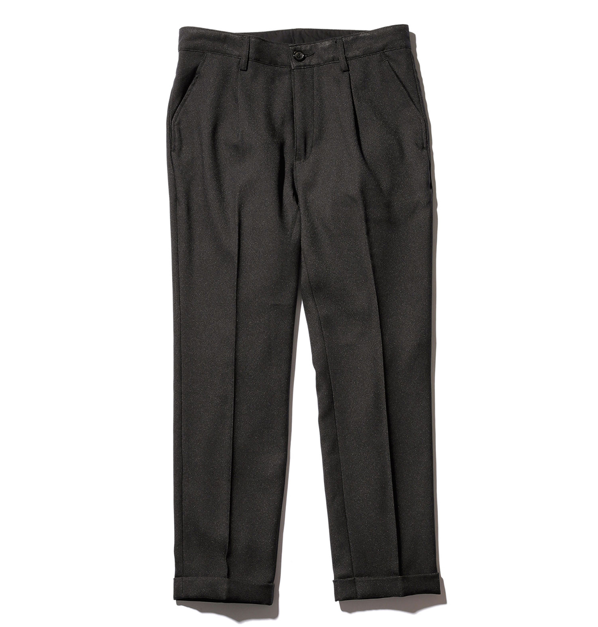 ONE PLEATS STA-PREST TAPERED PANTS 