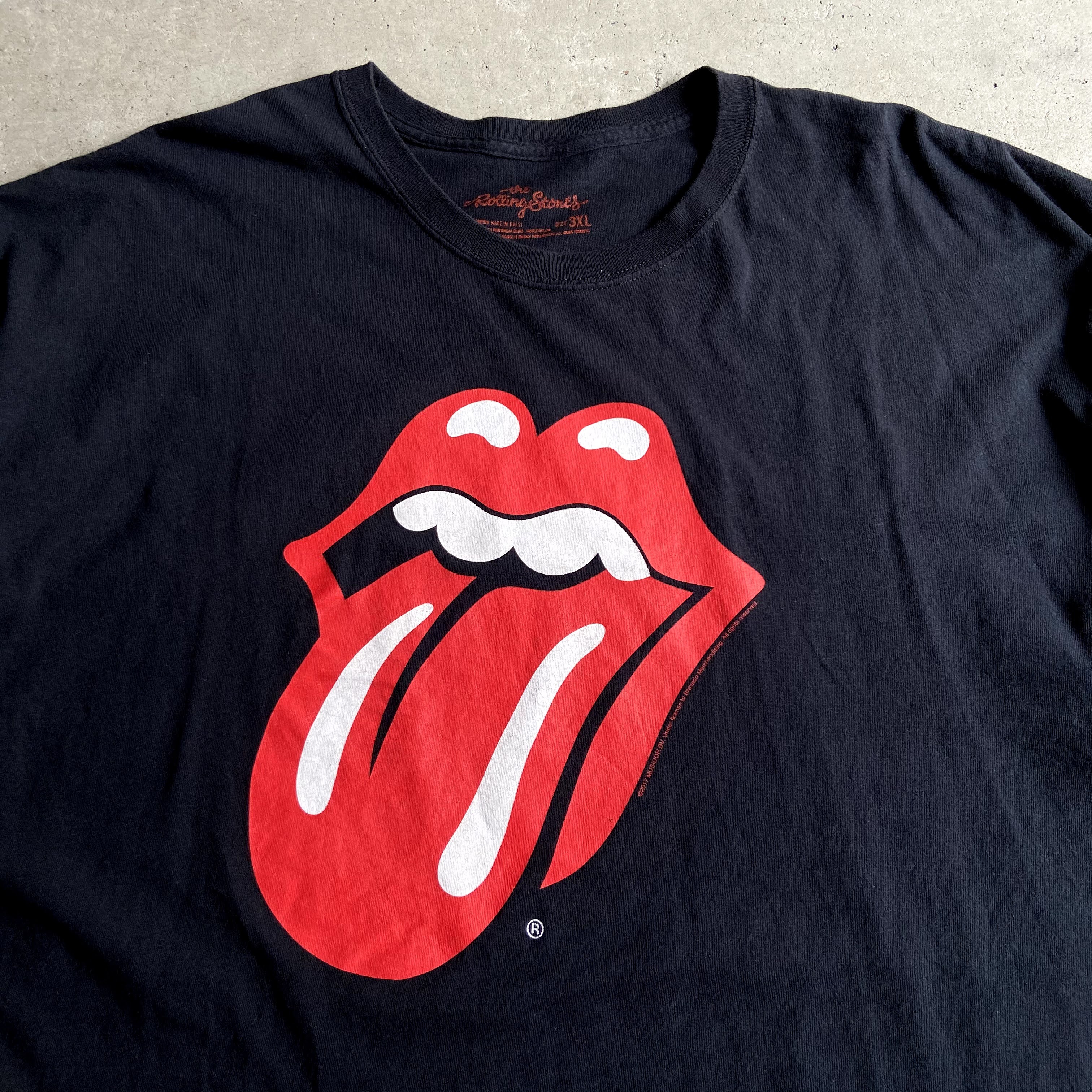 The Rolling Stones ローリングストーンズ ロゴプリント ロゴtシャツ バンドtシャツ メンズ3xl 古着 黒 ブラック Tシャツ Cave 古着屋 公式 古着通販サイト