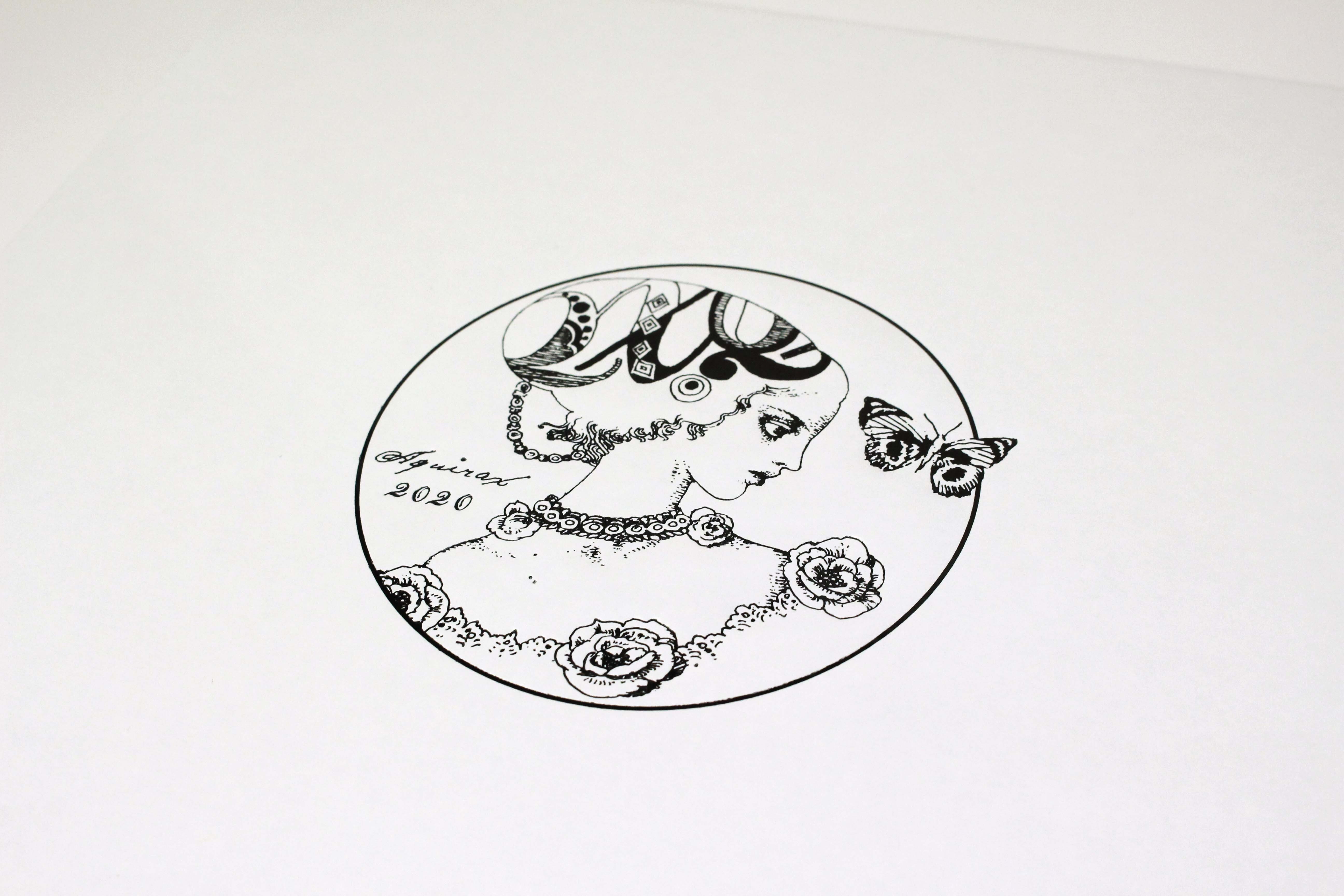 宇野亞喜良 イヤープレート 小夜曲 Qxqx クスクス