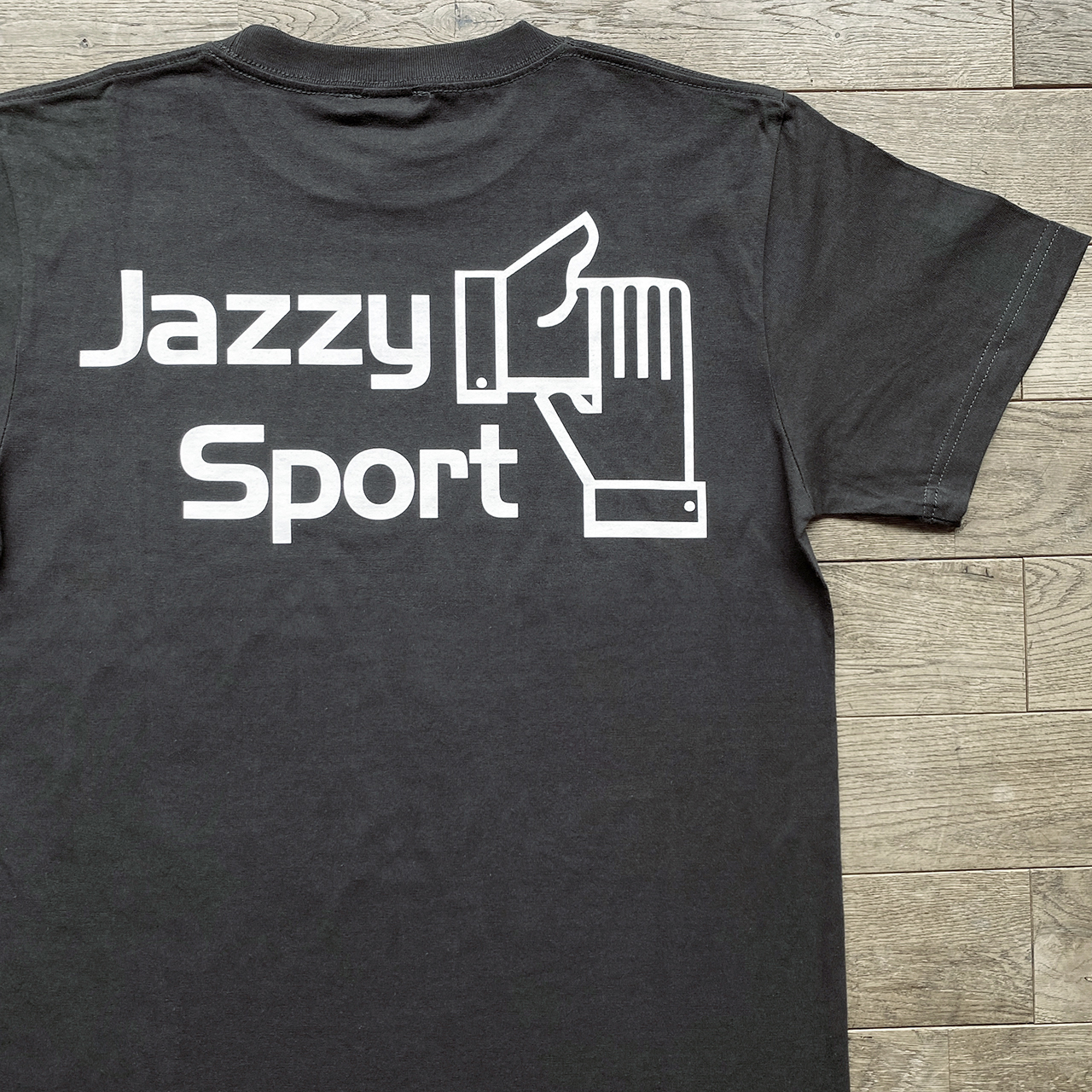 京都店限定 Js ロゴ Tシャツ ビンテージ ブラック Jazzy Sport Kyoto