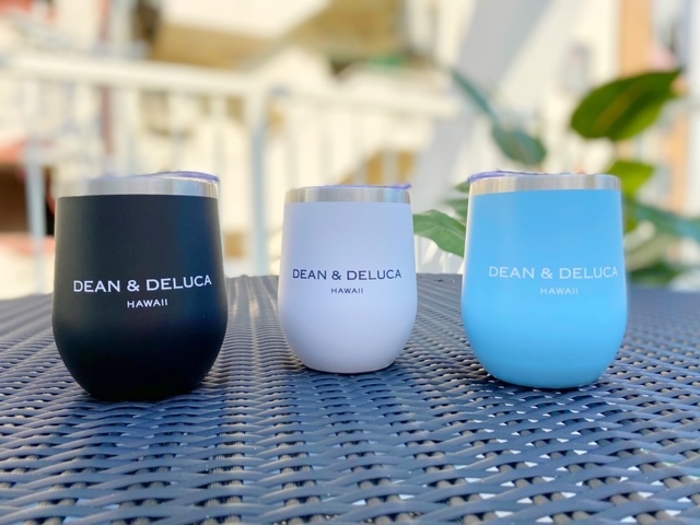 Dean Deluca Hawaii 正規品 ハワイ限定 ディーンアンドデルーカ タンブラー 1oz 355ml ディーン デルーカ ステンレスボトル ステンレスタンブラー Ddh ホワイト ブルー ブラック シンプル 無地 ロゴ入り 蓋付き プレゼント 並行輸入 ハワイ買い付け Puahawaii