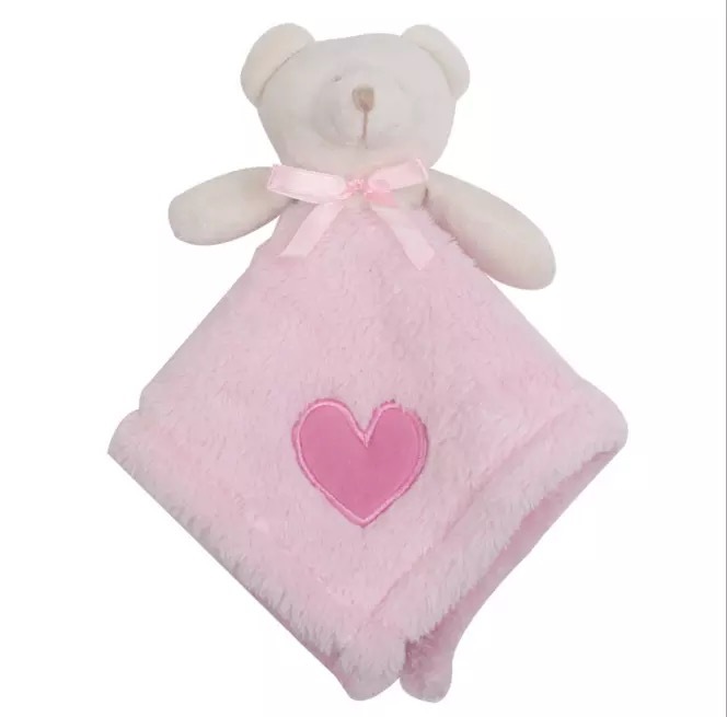 送料無料 3色 ピンク タオル ぬいぐるみ おもちゃ 玩具 子供 ベビー 赤ちゃん クマ くま La Preference