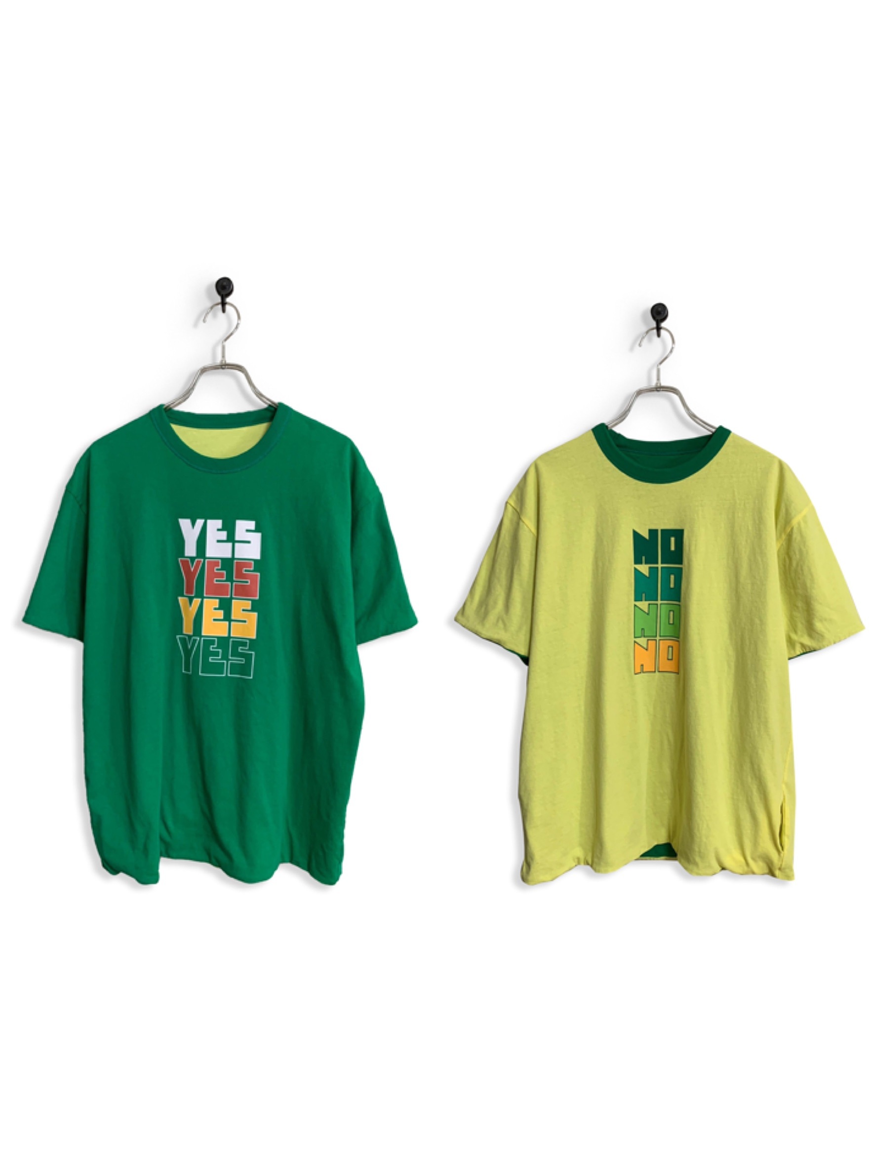 green and yellow top