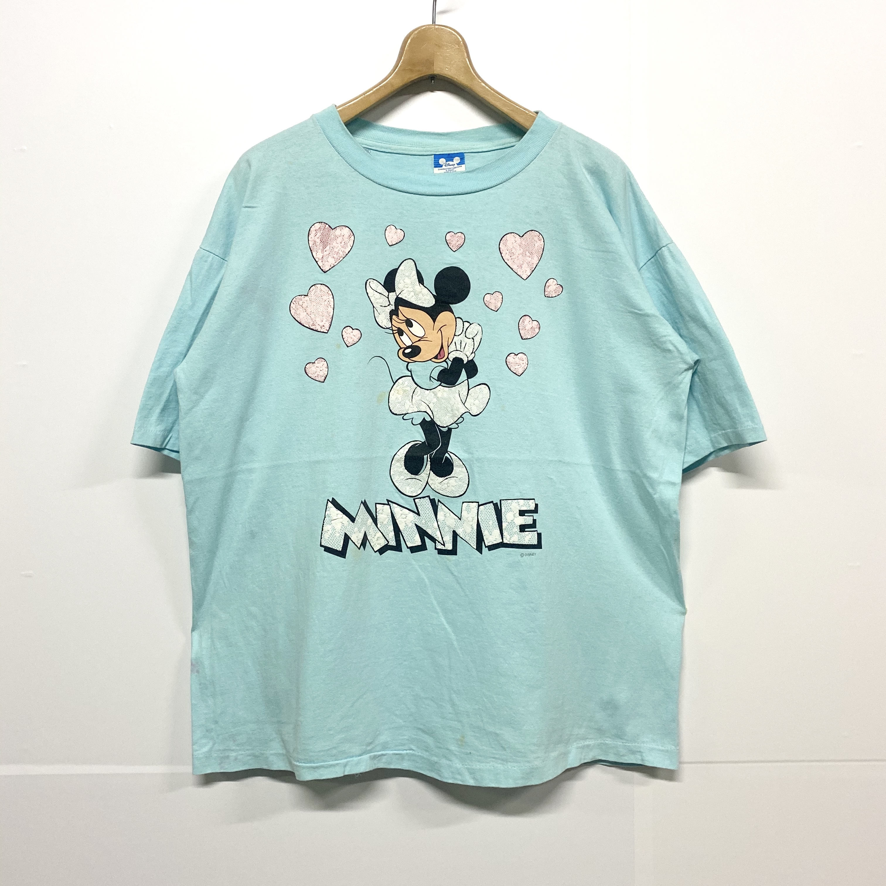 80年代 Disney ディズニー Minnie ミニーマウス プリントtシャツ ヴィンテージ メンズxl 古着 Tシャツ Al Cave 古着屋 公式 古着通販サイト 8 31まで 夏物最大50 Off開催中