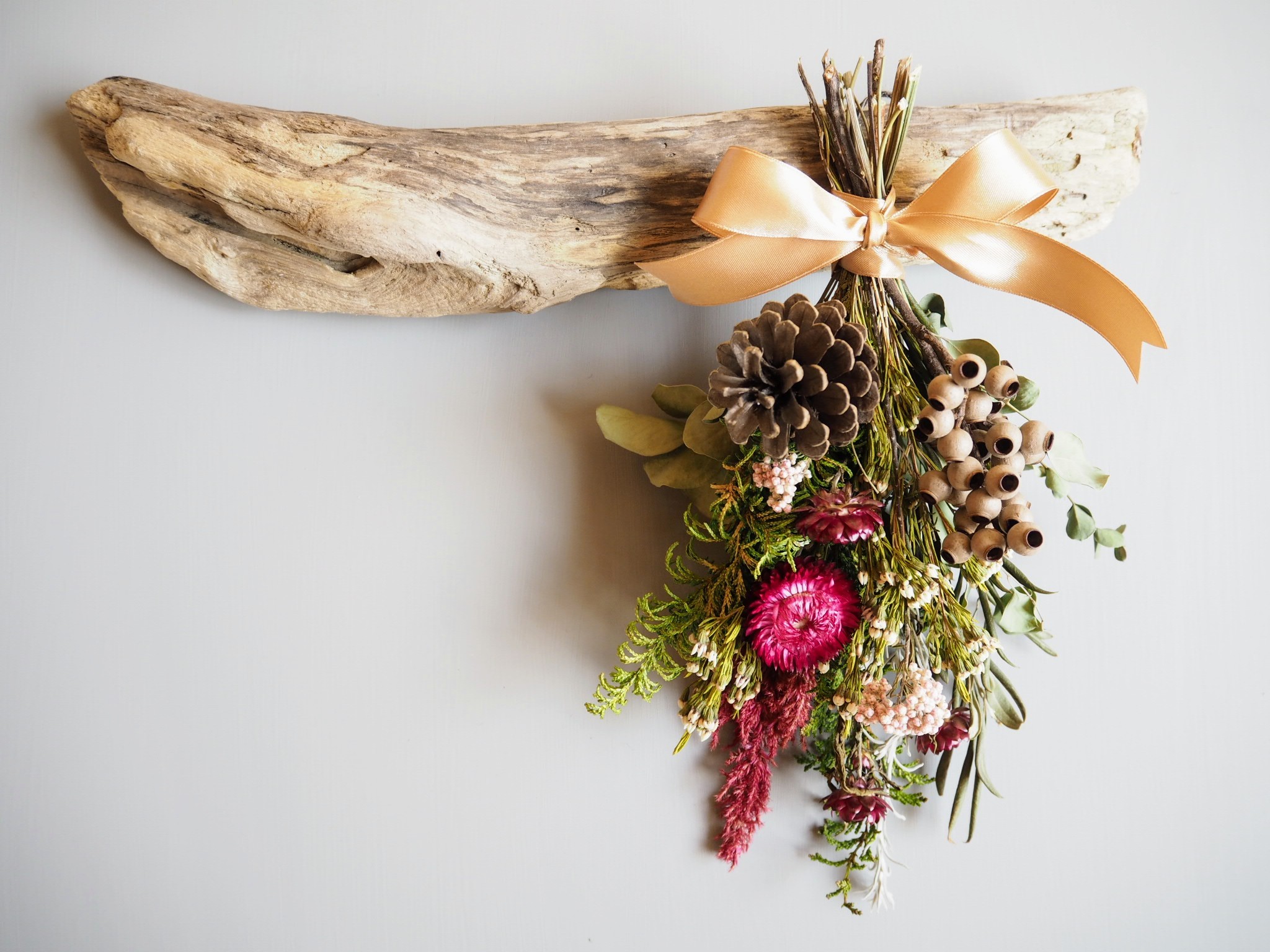 ドライフラワースワッグ ーchristmas Momentー Atelier Ibuki