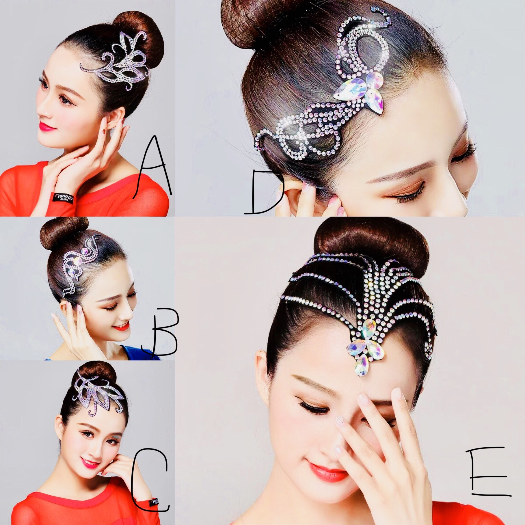 社交ダンスレディースヘアアクセサリー Staygold