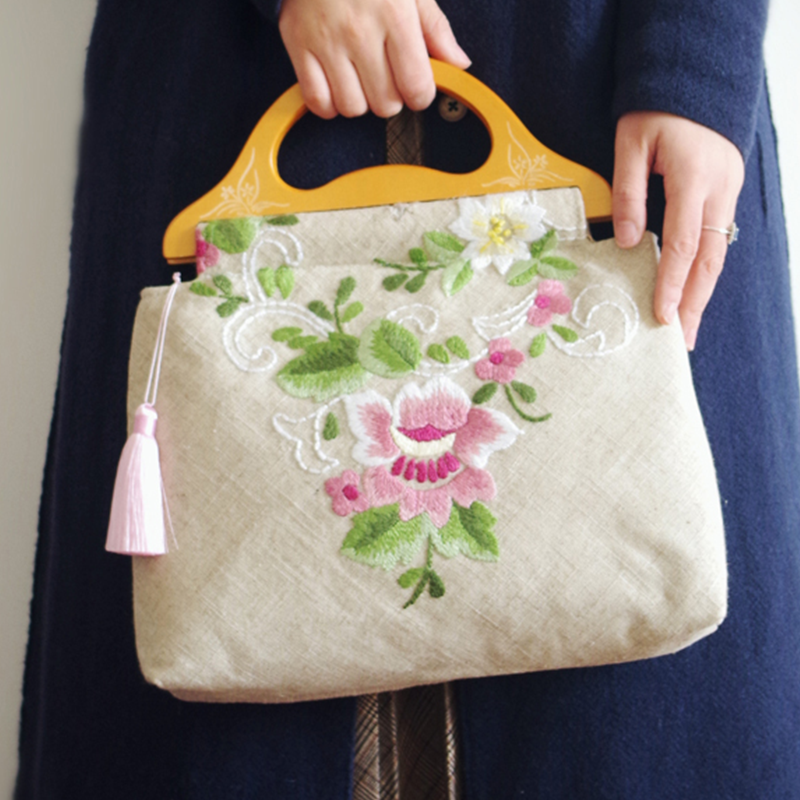 刺繍バッグ 手作りパーティ 結婚式 宴会 チャイナドレスバッグ 唐装 漢服 チャイナ風服 プレゼント チャイナ風バッグ エレガント Elegant