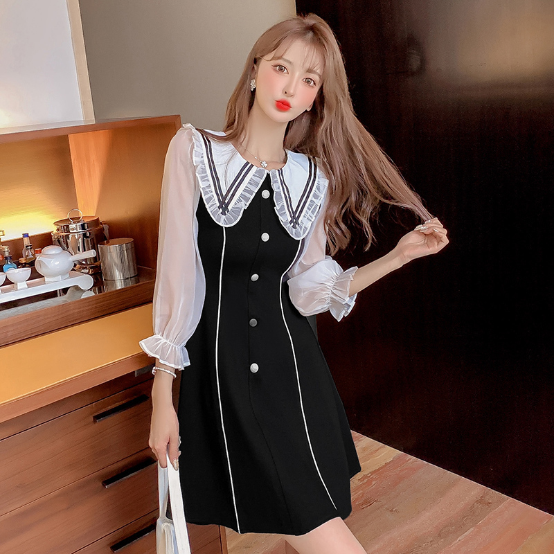 大襟フレアミニワンピース Sugardrug シュガードラッグ 量産型系セレクトショップ通販