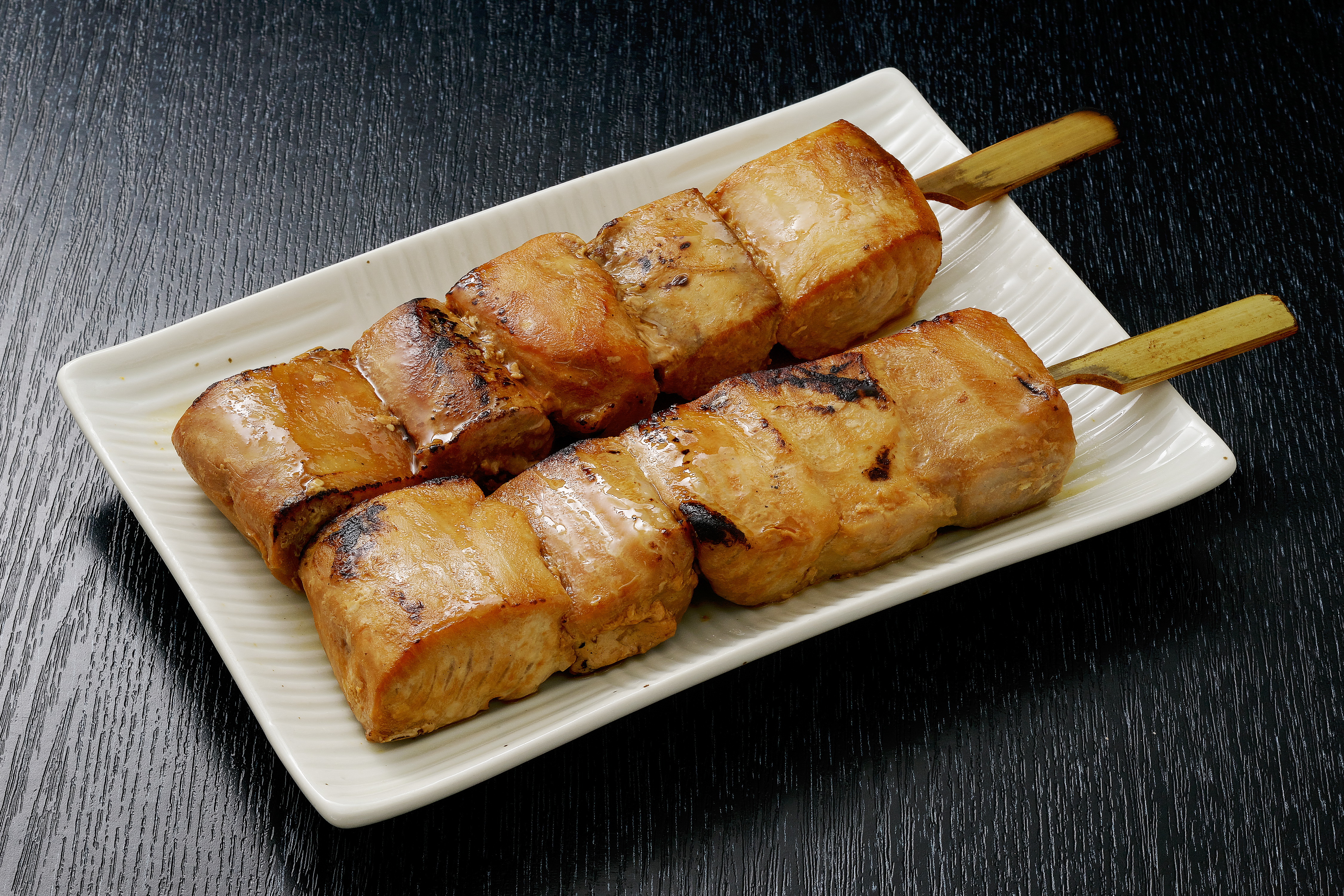 おつまみに 希少なまぐろの頭の身 串焼き 焼津さかな館 焼津さかなセンター合同通販サイト