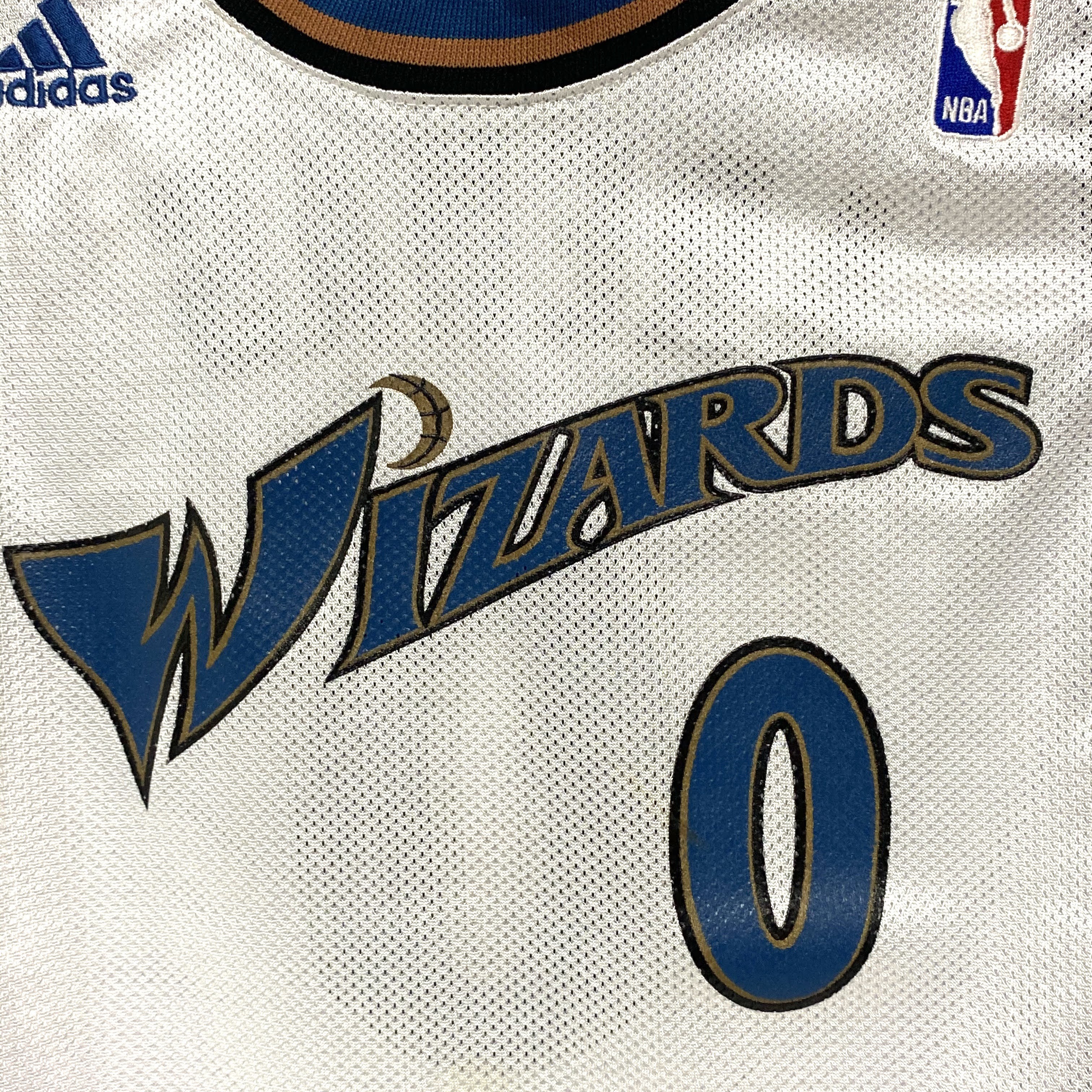 キッズ Adidas アディダス Nba Washington Wizards ワシントン ウィザーズ ギルバート アリーナス レプリカユニフォーム ゲームシャツ 8歳位 135 相当 子供服 古着 ゲームシャツ All15 Cave 古着屋 公式 古着通販サイト