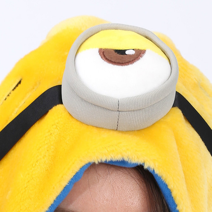 怪盗グルー ミニオンズ メル 被り物 かぶりもの 被りもの キャラクター グッズ かわいい ミニオン なりきり アニメ メンズ レディース 男女兼用 ヘッド 帽子 頭 コスプレ コス コスチューム ハロウィン衣装 仮装 文化祭 忘年会 運動会 安い イベント 面白い S Sz 6h777