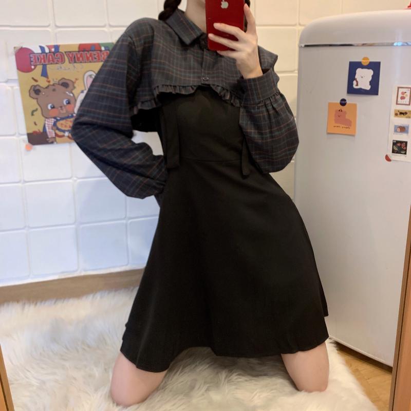 2点セット ベルトワンピ ショート丈トップス Sucrier シュクリエ お砂糖みたいに甘くてかわいい 量産型プチプラガーリー服 通販