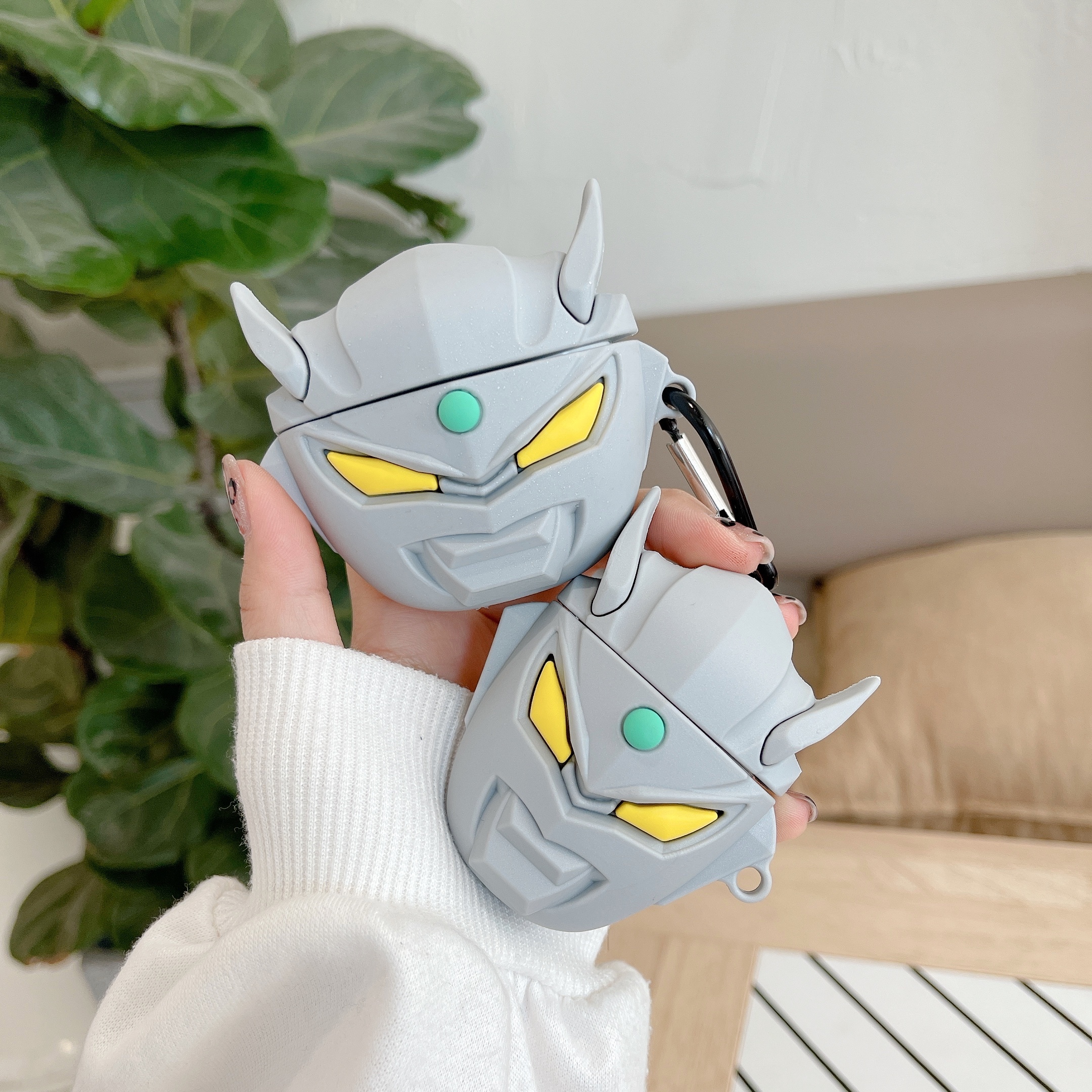 Airpods Pro Airpods ケース ウルトラマンゼロ 保護 カバー カラビナ付 エアポッズ プロ 収納 ウルトラ かわいいairpodsケース Switchカバー Iphoneケース Airtagホルダー New I