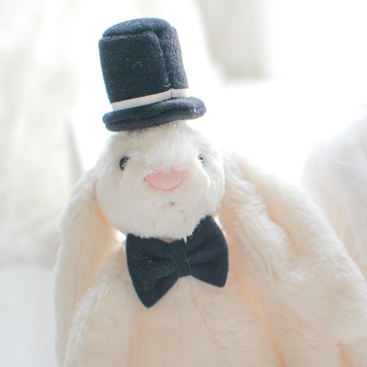 ウェルカムドール ぬいぐるみ ジェリーキャット バニー うさぎ ラビット ウェディングドール 結婚式 ファーストトイ 結婚祝い 出産祝い Snsで大人気のジェリーキャット Hanamei