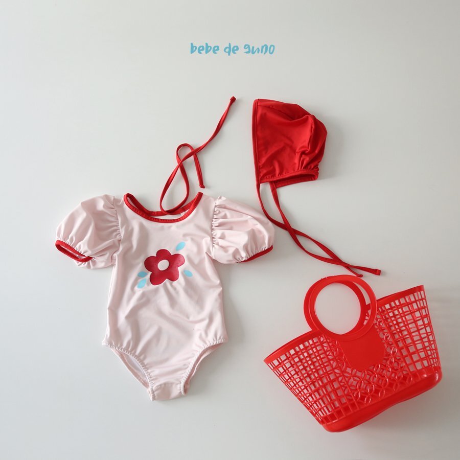 Off Guno Bebe Retro Swim Suits 水着3点セット Guno水着 こども服 Molto Lunetta モルトルネッタ 韓国子供服 通販専門店