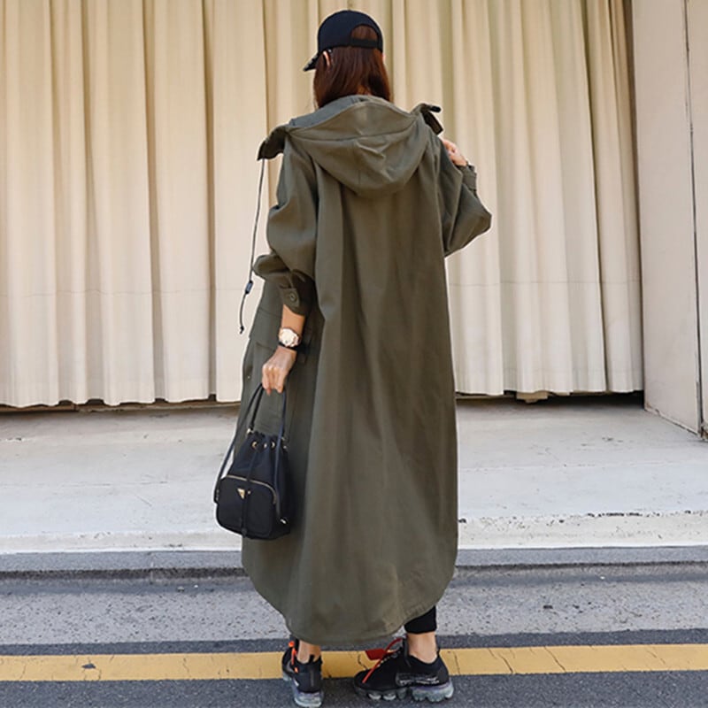 かっこいい アウター レディース コート ロング ト レディース服 オーバーサ