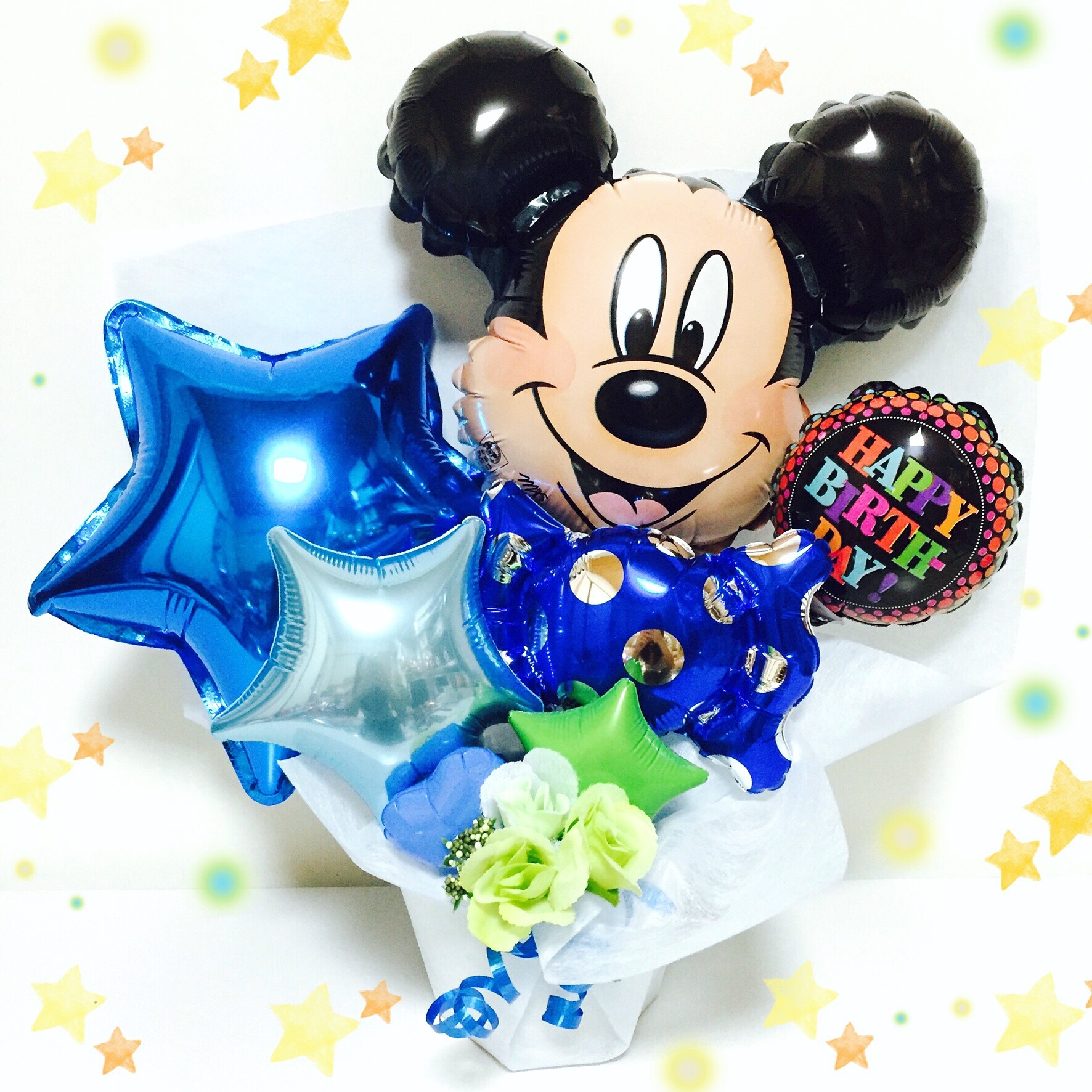 ミッキーマウス バルーンギフト お誕生日プレゼントに 送料無料 M Zballoon エムズバルーン ミッキーマウス バルーンギフト お誕生日プレゼントに 送料無料 M Zballoon エムズバルーン