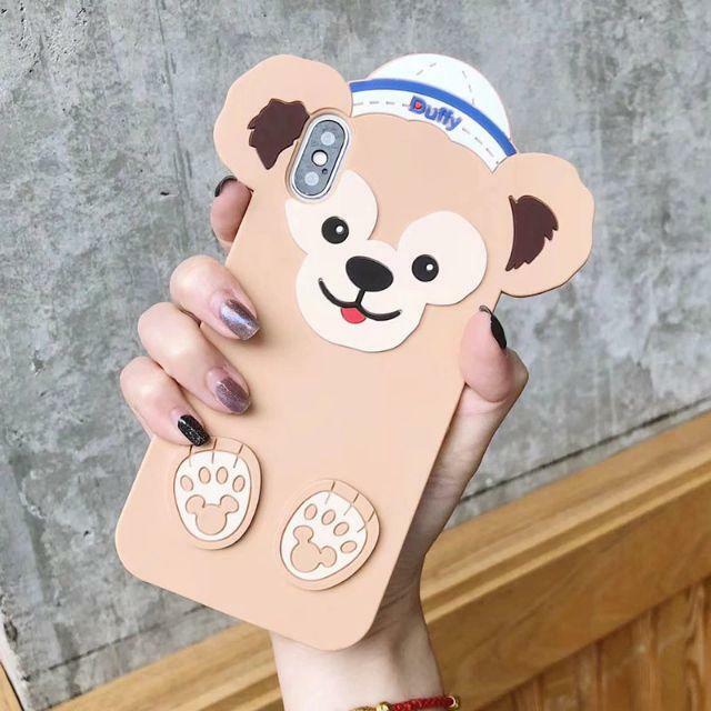 Disney ダッフィー シリコンiphoneケース Smarket