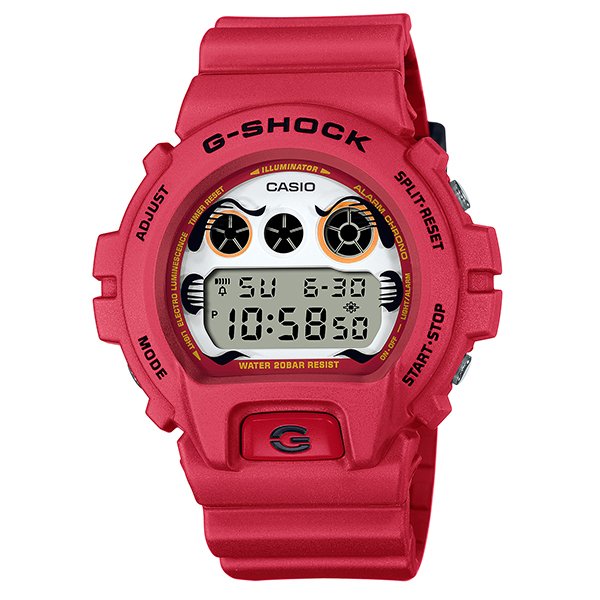 G Shock 限定品 Dw 6900da 4jr 達磨 Daruma メンズ腕時計 カシオ正規品 日本製 Made In Japan 栗田時計店 Seiko G Shock フェラーリ 時計ベルトの専門店